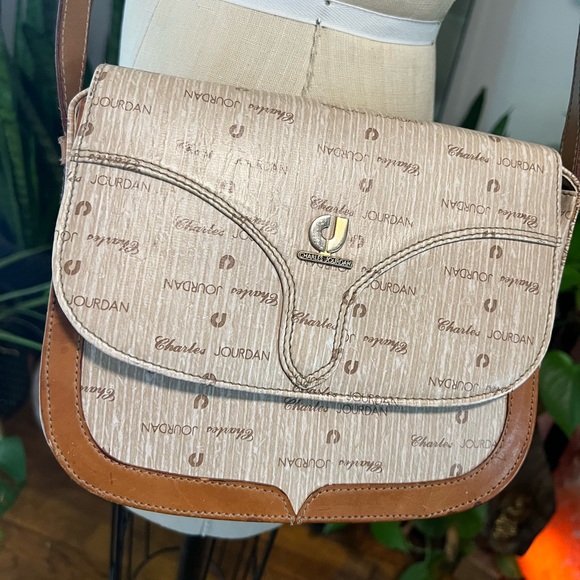 Charles Jourdan Bags Vintage Charles Jourdan Rare Logo Crossbody Bag Poshmark